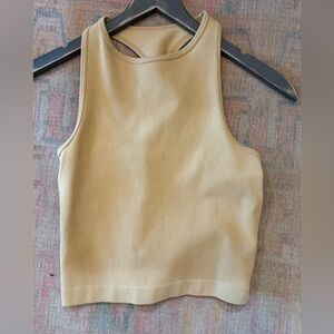 Super comfy racer back crop top